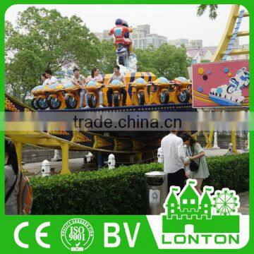 Big Park Equipment Exciting Thrill Game Rides With Track Flying UFO Price For Sale photo-2