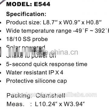 Solar Instant Read Thermometer_E544 photo-5