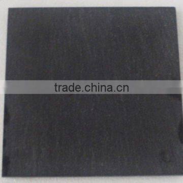 Black slate square placemat 30544