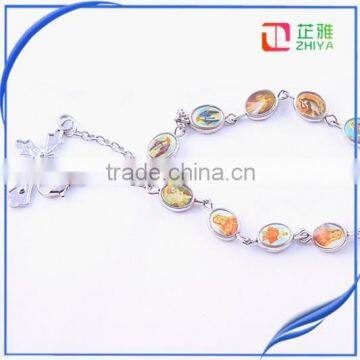 Rosary Beads With Saint Medals photo-2