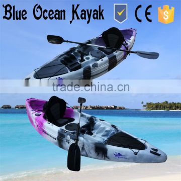 Blue Ocean new design fishing kayak with motor/professional fishing kayak with motor/sea fishing kayak with motor