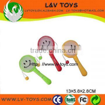 Funny cheap small plastic toys, baby rattle toys,candy toys