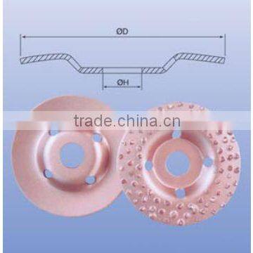 Carbide gritted blade