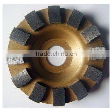 Diamond Turbo Cup Pad for Grinding Hard Stones