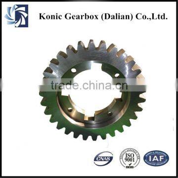 Nonstandard OEM small spur gear for rotary tiller parts from China factory