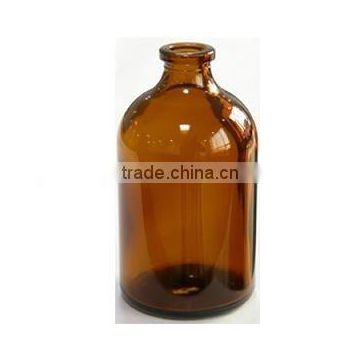 antibiotics amber glass bottle