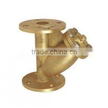 Brass Y-strainer valves fitting