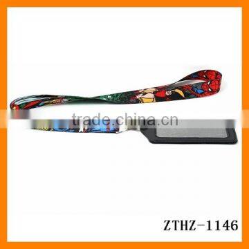 Customizing Various Space Metal Button Card Rope Mobile Phone Strap Lanyard With Logo Pattern Word ZTHZ-1146