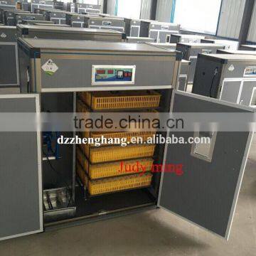Best Selling New Type Egg Incubator ZH-1232, 1232 Eggs Setter&hatcher Combined Incubator photo-2