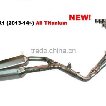 full titanium exhaust system for R1 2014~