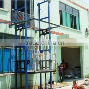HOT 2.2kw Aerial Work Platform / Chain GUIDE Elevator photo-4