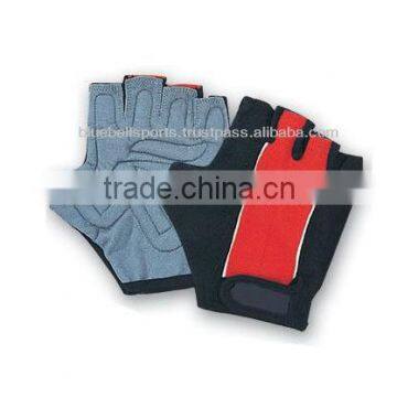 Custom Professional Gel Padding Half Finger Weight Lifting Gloves