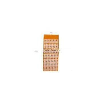 2012 hot selling fabric folding wall jewelry storage