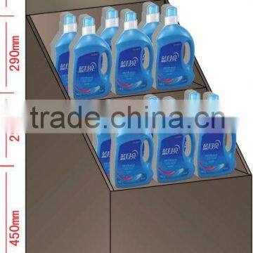 Custom design Shampoo Cardboard display stand in supermarket