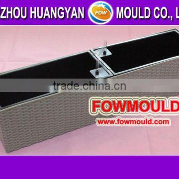 Square plastic flower pot mold/mould