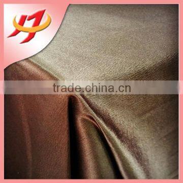 Chinese Banquet Church Crinkled Table Cloth Fiber Optic Table Cloth for Wedding photo-3