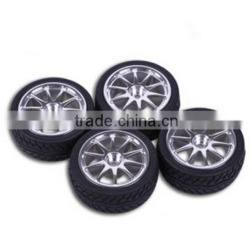 High quality Injection mold toy car rubber wheels 65X3MM