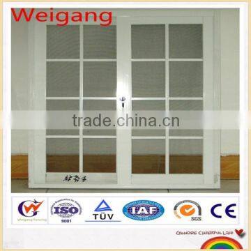 Aluminium frame sliding security window design