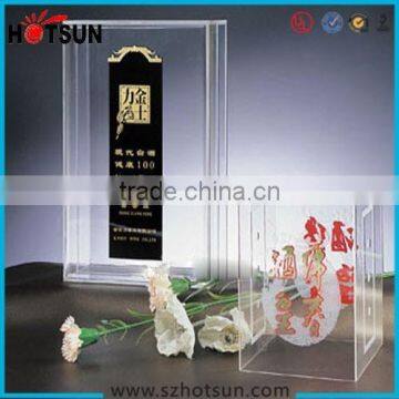 Acrylic Wine display Box Packing case