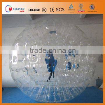 2015 outdoor games wholesale price giant inflatable clear ball for zorbing