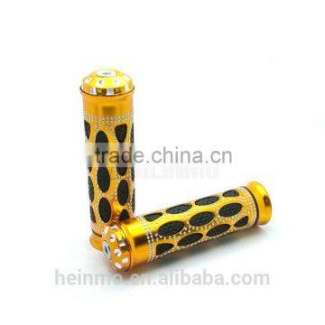 Wholesales 7/8" MTB ATV Motorcycle Handle Handlebar Grips Magenta Handbar Hand Grip Golden Spot photo-3