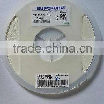 Chip Resistor 1206 J 22K