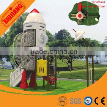 Aircraft Outdoor Playground Kids Fitness Climbing Frame for Park photo-5
