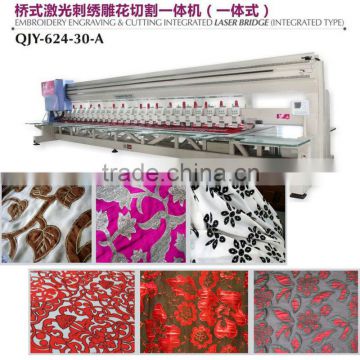 GoldenLaser Bridge Type Laser Embroidery Machine Price