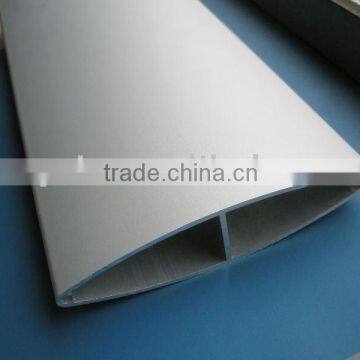 Silver Anodized Aluminum Curtain Wall Profile