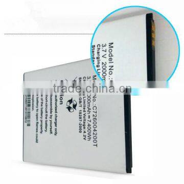 Wholesale Good Quality C726004200T 3.7V 2000mAh Cell Phone Battery for Blu DASH 5.0 D410A photo-2