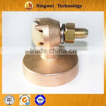 Custom copper casting electric parts