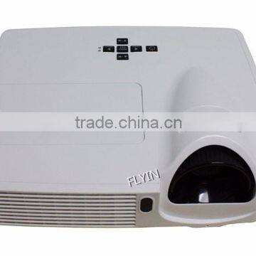 FLYIN Brand New Full Hd 1080p Portable Home Theater Projector Short Throw 3D Holographic Projector photo-2