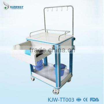 Plastic/aluminium/steel Hospital Transfusion Trolley Supplier KJW-TT003 photo-2