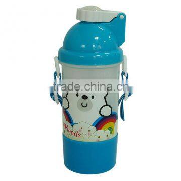 Screw Bottom Water Bottle With Straw photo-3