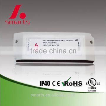 intertek ETL 12v 24v 45w dimmable led driver