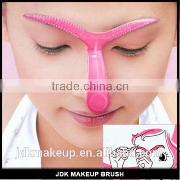 DIY Beauty Makeup Tool Eyebrow Shaper Template Stencil Shaping Brow Grooming Useful Easy Eyebrow Stencils