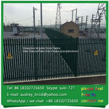 Cheap Price anti-climb metal w pale fencing for USA