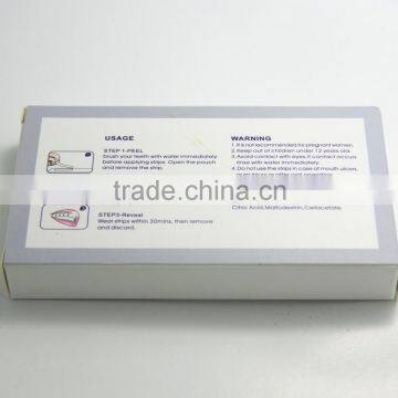High Quality Dental Bright Home Use Non Peroxide Teeth Whitening Strips