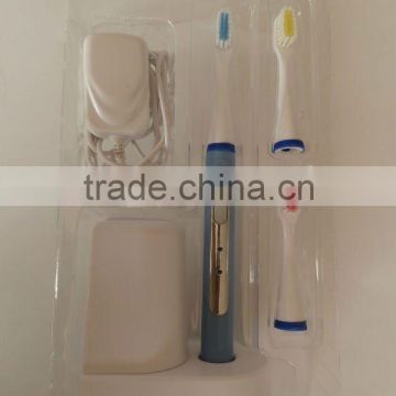 New rechargeable sonic power denture toothbrush