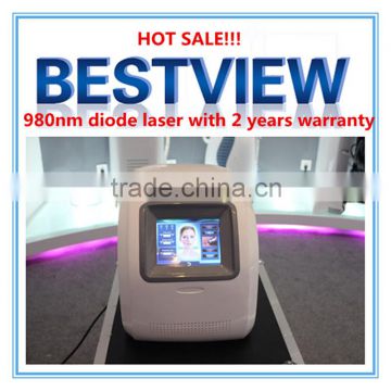 Beauty salon preference 980nm diode laser remove red blood vessels