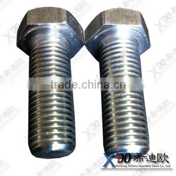 1.4529 China wholesale stainless steel Din staindard hex head bolt