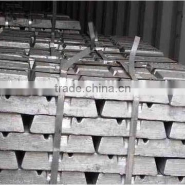 zinc ingot purity 99.995% best factory!