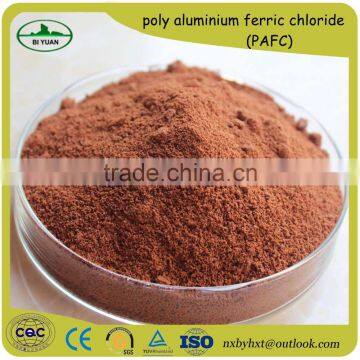 Best price of poly aluminum ferric chloride / PAFC used in water treatment