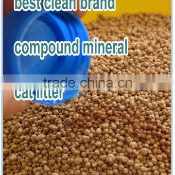 OEM compound mineral bentonite cat litter dust-free remove kitty litter