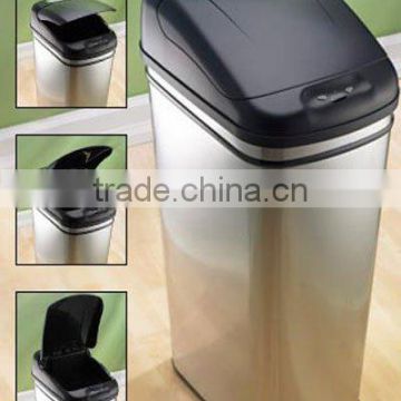 Automatic Trash Can, stainless steel sensor dustbin, waste bin ,sensor dust bin