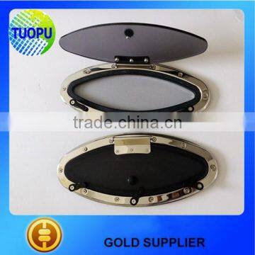 High Quality Stainless Steel Boat Eye Shaped Hatch With Fly Screen photo-6