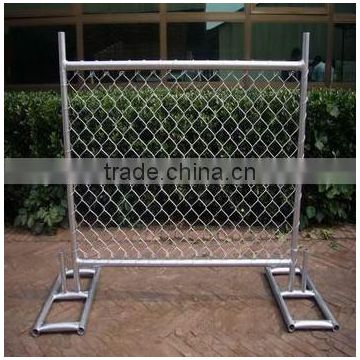 galvanized temporary fence