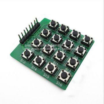 4x4 Keypad MCU Accessory Board Matrix Keyboard 16 Key Extended Keyboard Module