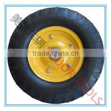 4.00-8 Pneumatic Rubber Wheelbarrow Wheel photo-2