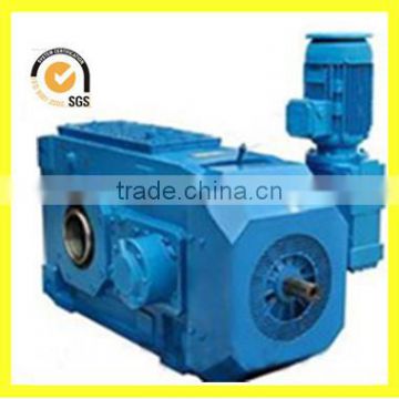 B series industrial gear reducer with electric motor, 90 degree bevel gear reducer